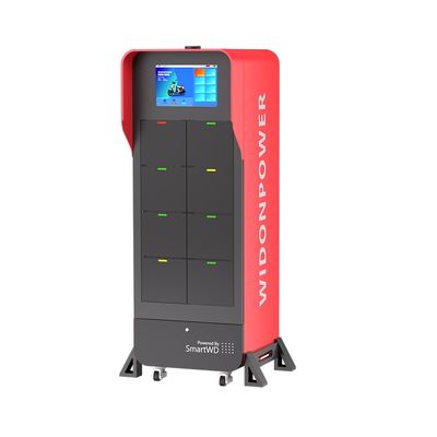 8-Bay Direct Plug-in Battery Swapping Cabinet للدراجات الكهربائية ومركبات التوصيل